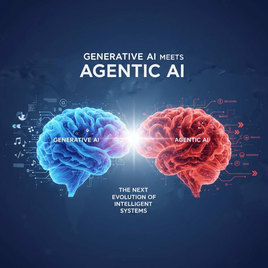 Generative AI Meets Agentic AI